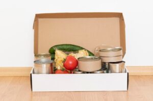 scatole di cartone per alimenti